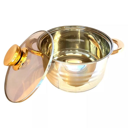 Juego de Ollas MATTERHORN 12 Piezas – Acero Inox Premium